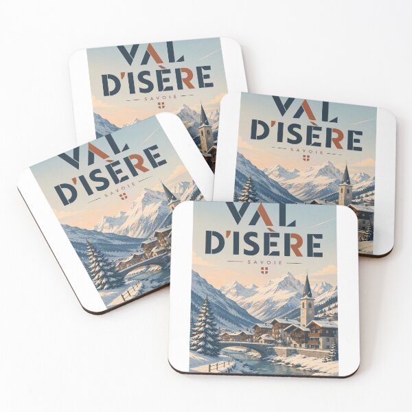 Item preview, Val d'Isère Savoie Alpine Village beneath the French Alps designed and sold by Aryabek.
