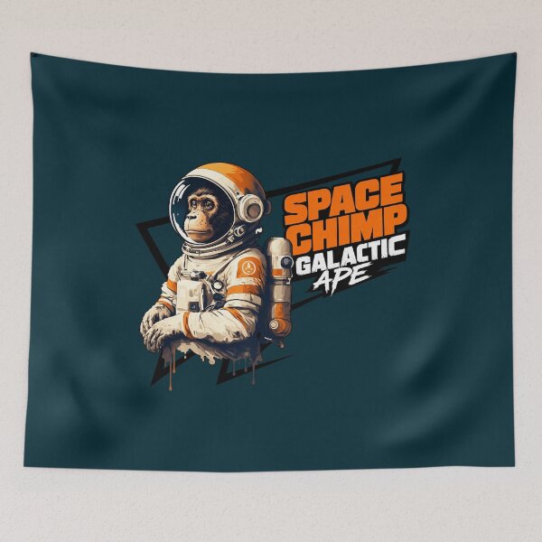 Item preview, Space Chimp Galactic Explorer designed and sold by BaeRozinaJames.