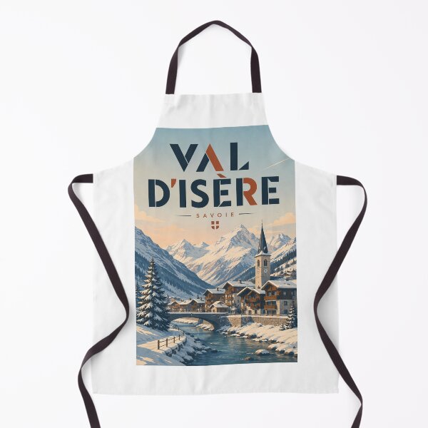 Item preview, Val d'Isère Savoie Alpine Village beneath the French Alps designed and sold by Aryabek.