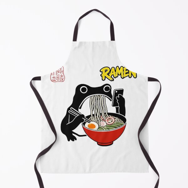 Item preview, Ramen Frog Japanese Noodle Bowl designed and sold by BaeRozinaJames.