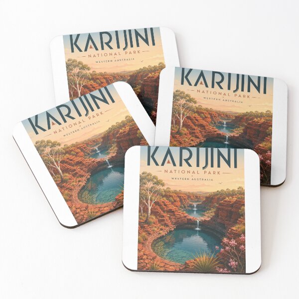 Item preview, Karijini National Park Western Australia Gorges and Waterfalls designed and sold by Aryabek.