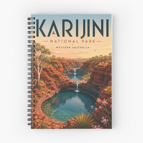 Item preview, Karijini National Park Western Australia Gorges and Waterfalls designed and sold by Aryabek.