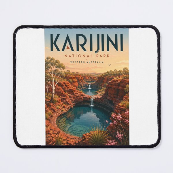 Item preview, Karijini National Park Western Australia Gorges and Waterfalls designed and sold by Aryabek.