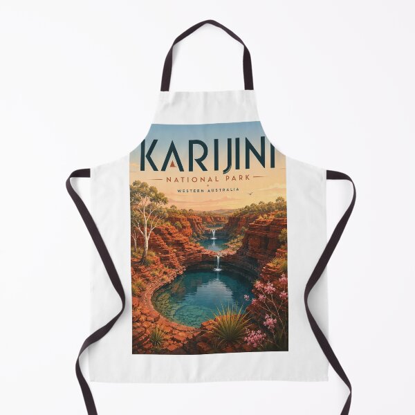 Artikelvorschau, Karijini-Nationalpark, Westaustralien: Schluchten und Wasserfälle entworfen und verkauft von Aryabek.