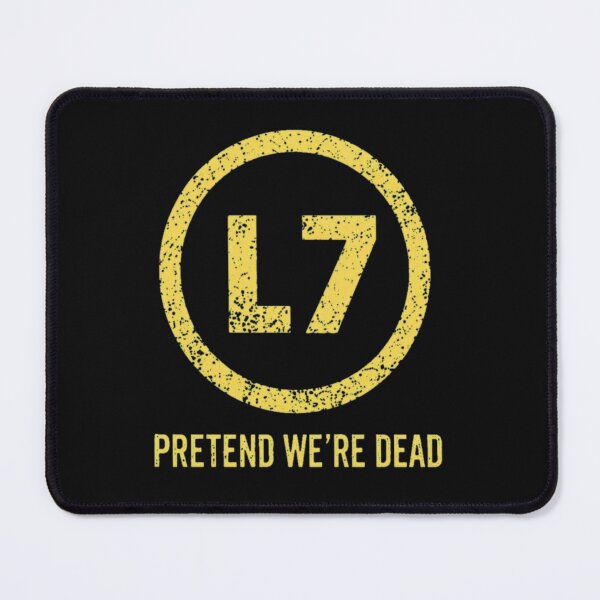 Item preview, L7 Pretend We're Dead Gold Emblematic  designed and sold by deniseruz.