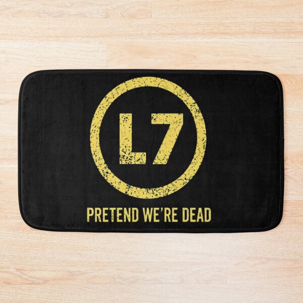 Item preview, L7 Pretend We're Dead Gold Emblematic  designed and sold by deniseruz.