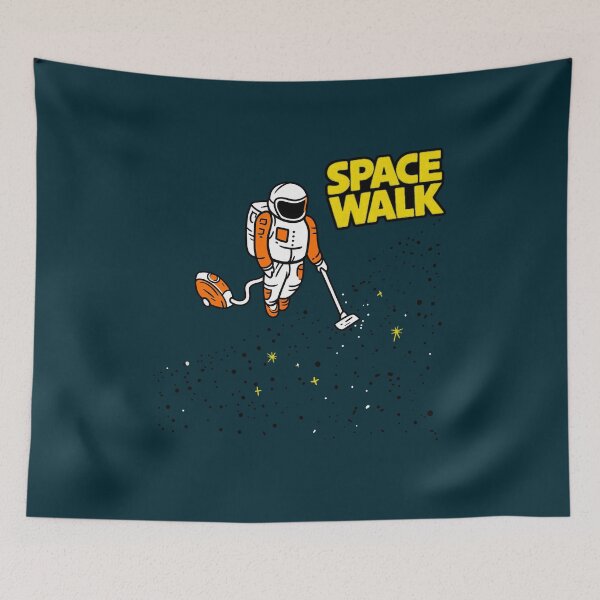 Item preview, Space Walk Minimal Astronaut designed and sold by BaeRozinaJames.