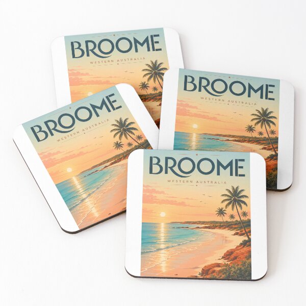 Item preview, Broome Western Australia Sunset Coast on the Indian Ocean designed and sold by Aryabek.
