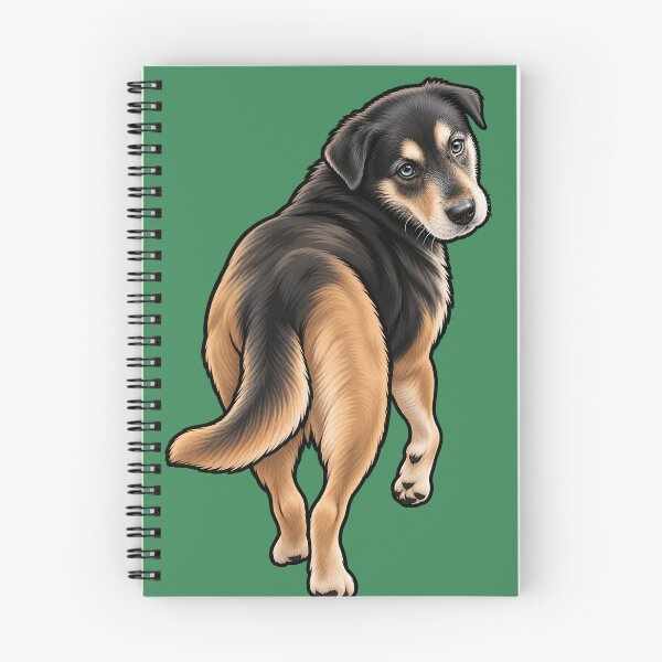 Item preview, "Dog walking blue eyes design". designed and sold by FeyArteDesigns.