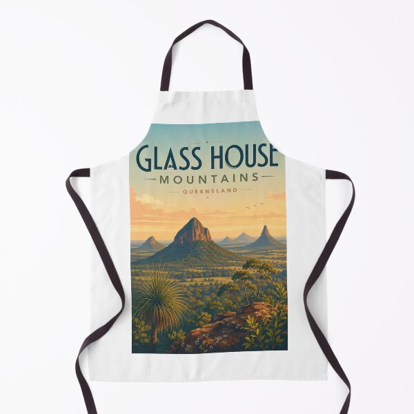 Artikelvorschau, Glass House Mountains, Queensland, Vulkanische Gipfel des Hinterlandes der Sunshine Coast entworfen und verkauft von Aryabek.