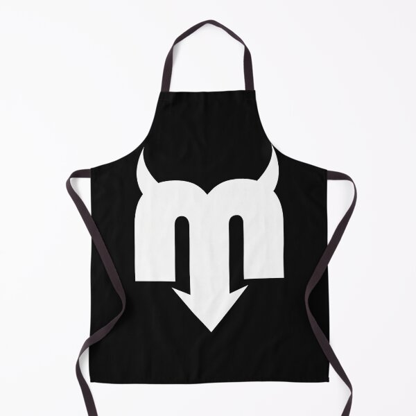 Item preview, Devil Horns Down Arrow Stylized Letter M  designed and sold by deniseruz.