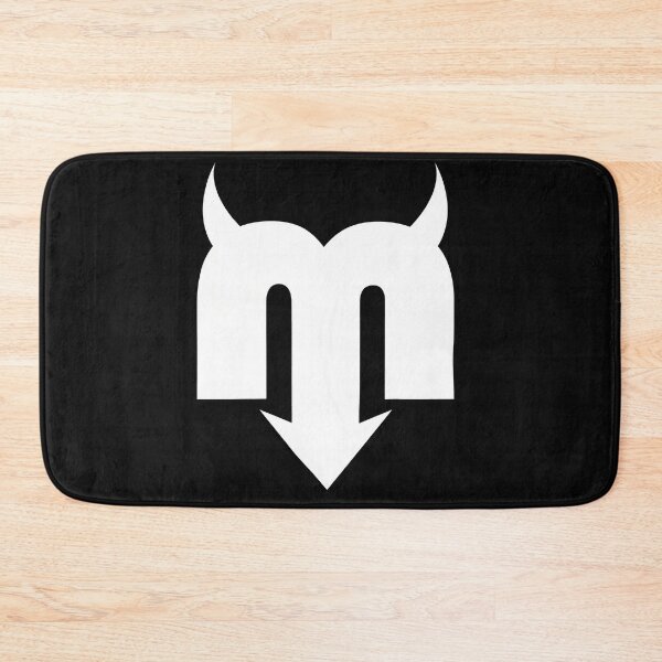 Item preview, Devil Horns Down Arrow Stylized Letter M  designed and sold by deniseruz.