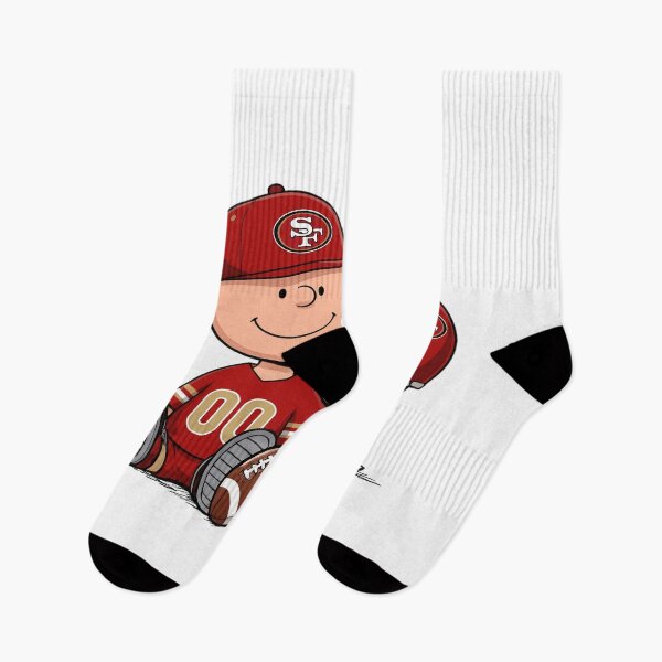 Item preview, Snoopy And Charlie Brown San Francisco 49ers Football Fan designed and sold by DamianRoy88.