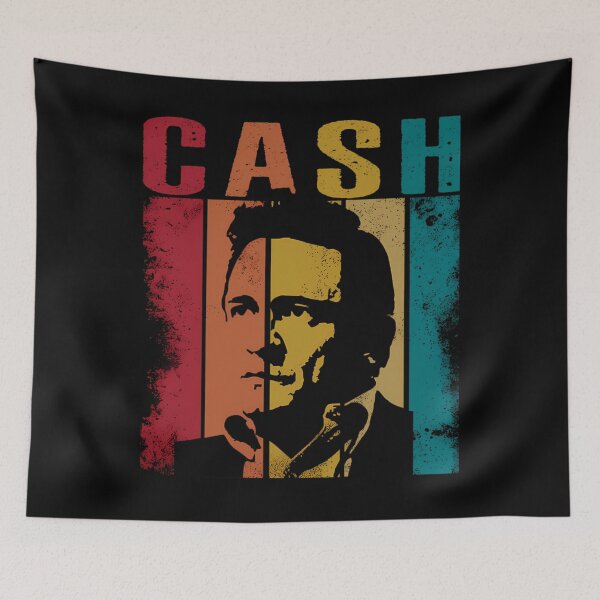 Aperçu de l'œuvre Johnny Cash créée et vendue par Original-Vibes.