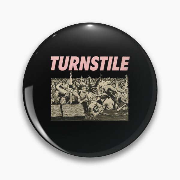 Item preview, TURNSTILE Crowd Energy Pink Gradient designed and sold by deniseruz.