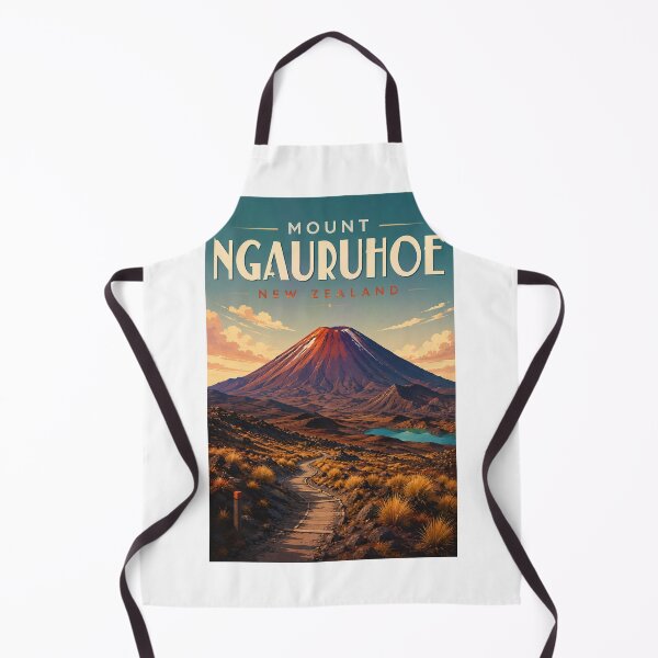 Item preview, Mount Ngauruhoe New Zealand Volcanic Summit in Tongariro National Park designed and sold by Aryabek.