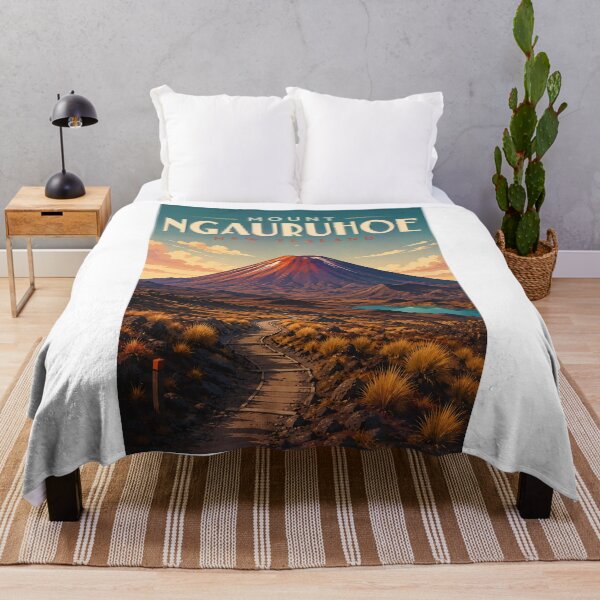 Item preview, Mount Ngauruhoe New Zealand Volcanic Summit in Tongariro National Park designed and sold by Aryabek.