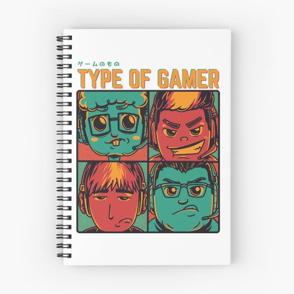 Item preview, Types Of Gamers - Pop Art Gaming Streetwear designed and sold by GraphiQTees.