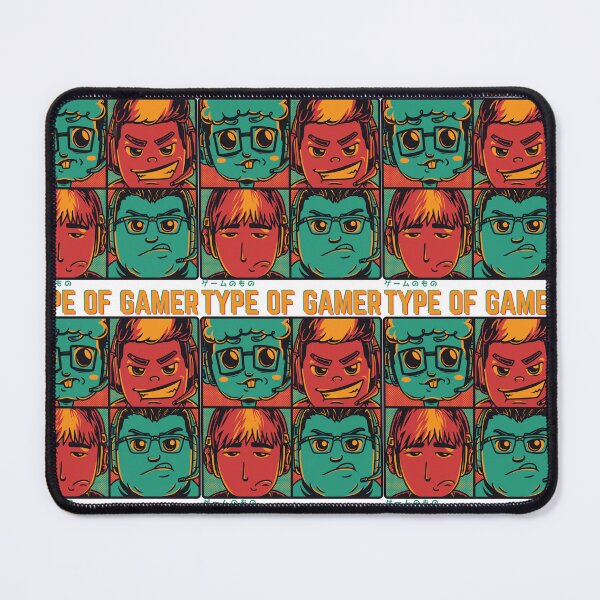 Item preview, Types Of Gamers - Pop Art Gaming Streetwear designed and sold by GraphiQTees.