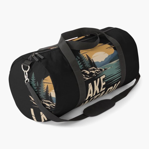 Item preview, Lake Ontario Vintage Retro Landscape, Great Lakes Camping  designed and sold by Zizo-DR44.
