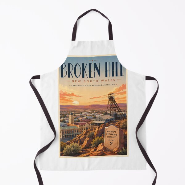 Item preview, Broken Hill New South Wales Mining Heritage and Silver City Outback Landscape designed and sold by Aryabek.