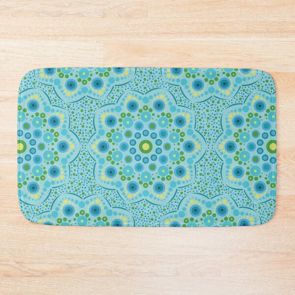 Item preview, Ocean Blue Mandala designed and sold by Dorothy Marie Design.