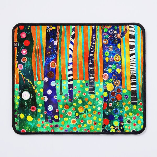 Item preview, Funky Fantasy Forest Boldly Colorful Abstract Digital Art designed and sold by DEC02.