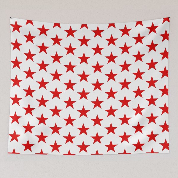 Item preview, Red Star Graphic Design with Bold and Vibrant Style designed and sold by GameVersum.