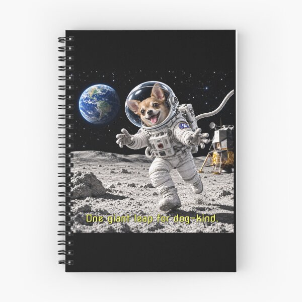 Item preview, Chihuahua Astronaut on the Moon designed and sold by MissTerryWoman.