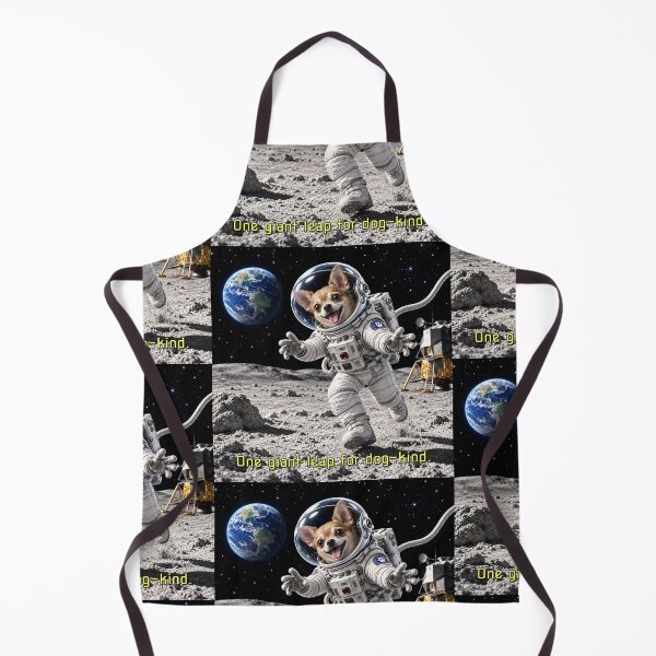 Item preview, Chihuahua Astronaut on the Moon designed and sold by MissTerryWoman.