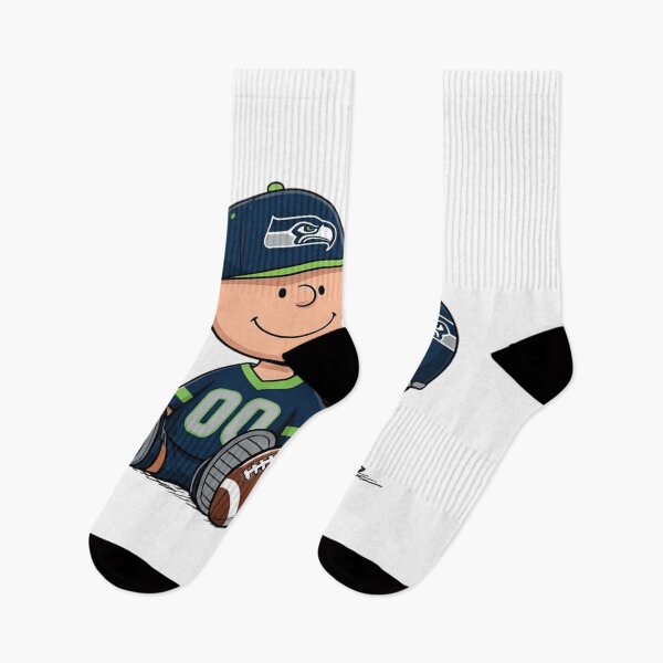 Item preview, Snoopy And Charlie Brown Seattle Seahawks Football Fan designed and sold by DamianRoy88.