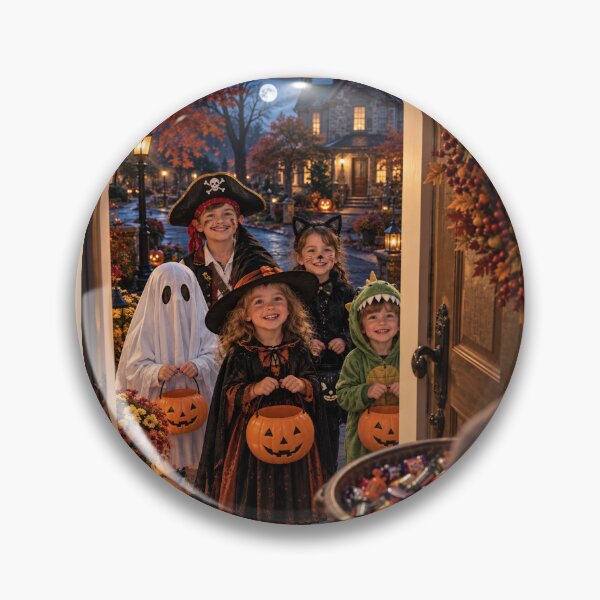Item preview, Trick or Treat! — Halloween at the Door designed and sold by Novel Works Studio.