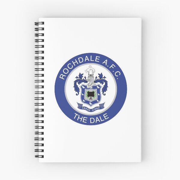 Item preview, Rochdale AFC The Dale Football Club Badge designed and sold by Katrin  T Fenstermacher.