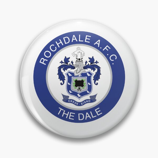 Item preview, Rochdale AFC The Dale Football Club Badge designed and sold by Katrin  T Fenstermacher.