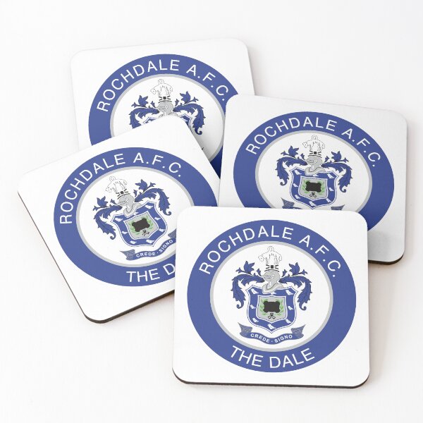 Item preview, Rochdale AFC The Dale Football Club Badge designed and sold by Katrin  T Fenstermacher.