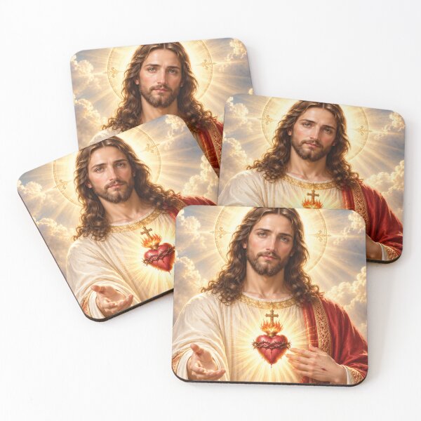 Item preview, Sacred Heart of Jesus Divine Light Catholic Gift designed and sold by LTcatholics.