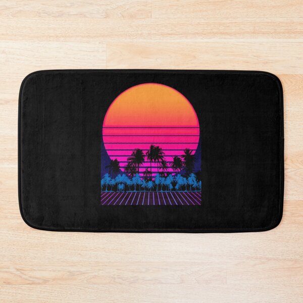 Item preview, 80S Vaporwave Palm Trees Sunset  designed and sold by cossaofba.