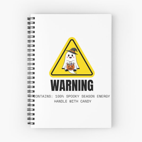 Item preview, Halloween Warning designed and sold by Lyan ID.