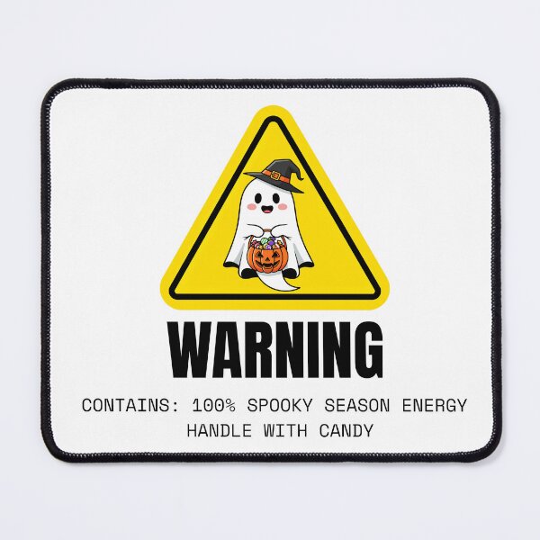 Item preview, Halloween Warning designed and sold by Lyan ID.