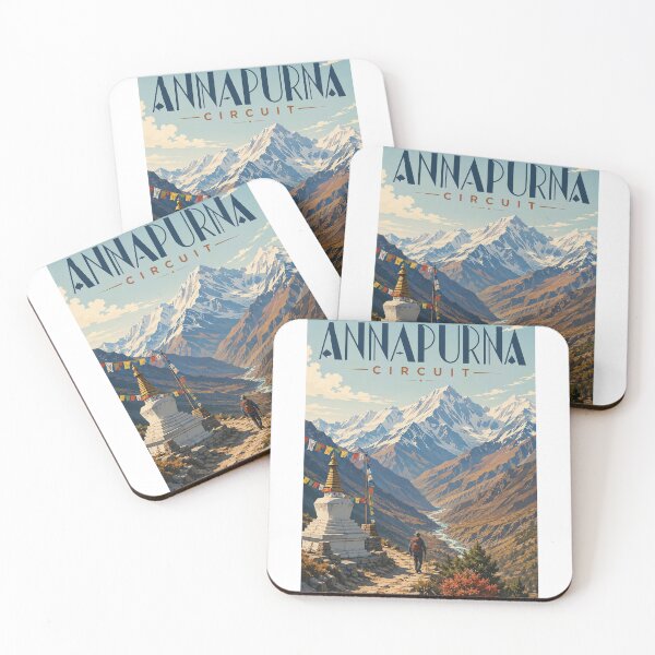 Item preview, Annapurna Circuit Nepal Himalayan Trek through Manang and Thorong La designed and sold by StampMyPassport.