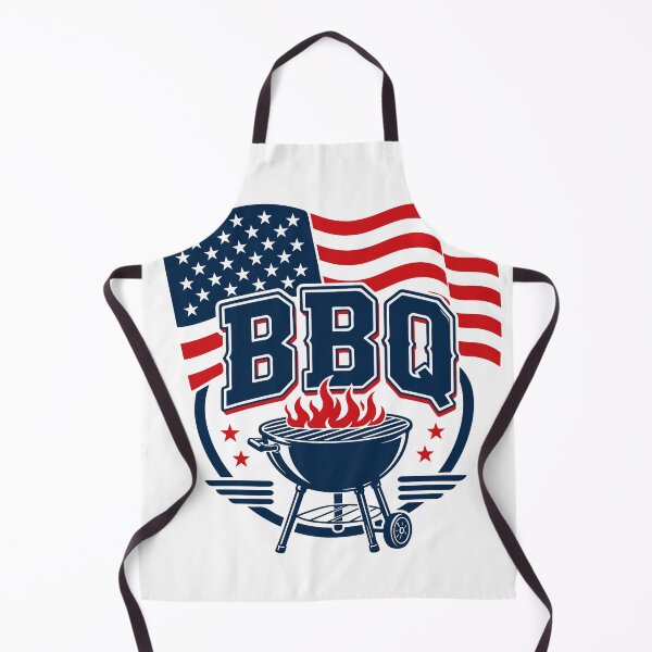 Item preview, BBQ American Flag Grill Design | 4th of July Cookout designed and sold by Marshallamoakohene.