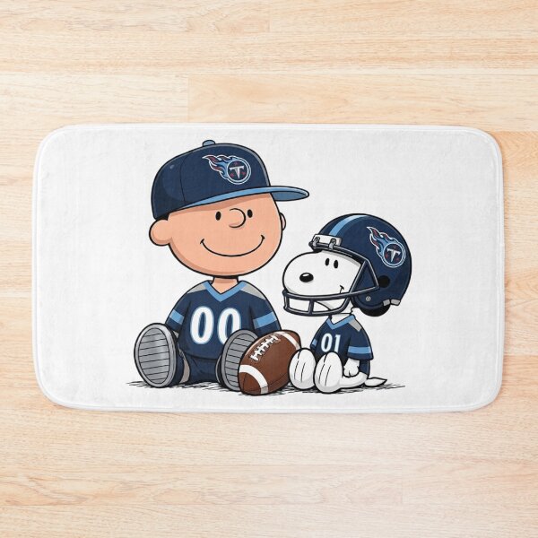 Item preview, Snoopy And Charlie Brown Tennessee Titans Football Fan designed and sold by DamianRoy88.