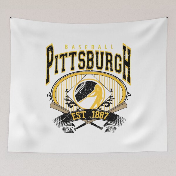 Item preview, Vintage Baseball Pittsburgh Est 1887 Graphic Tee designed and sold by Axel1985.