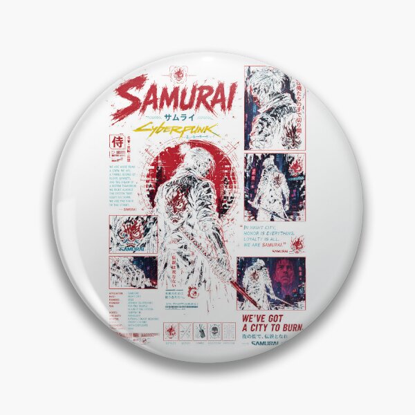 Item preview, Cyberpunk 2077 Samurai Night City designed and sold by PrestonChild.