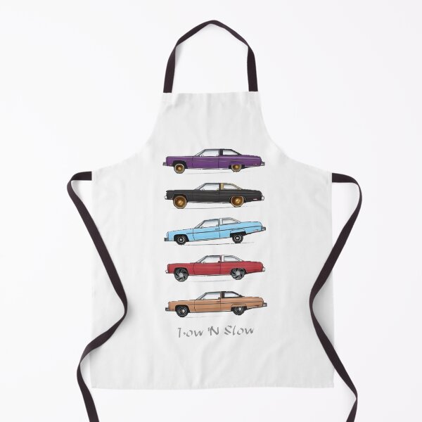Item preview, Five Classic Lowrider Cars Artwork with Vibrant Colors and Retro Style designed and sold by DreamArtstore.