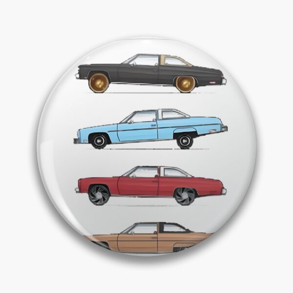 Item preview, Five Classic Lowrider Cars Artwork with Vibrant Colors and Retro Style designed and sold by DreamArtstore.