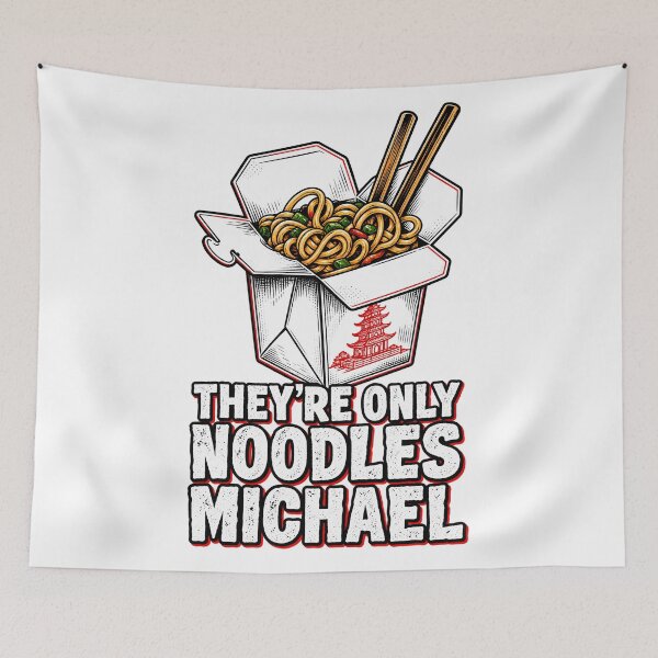 Item preview, They're Only Noodles Michael designed and sold by Gerhard-VIN.