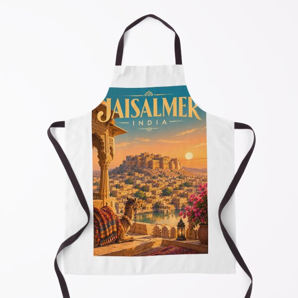 Item preview, Jaisalmer India Sonar Quila Camel View Across Rajasthan designed and sold by StampMyPassport.