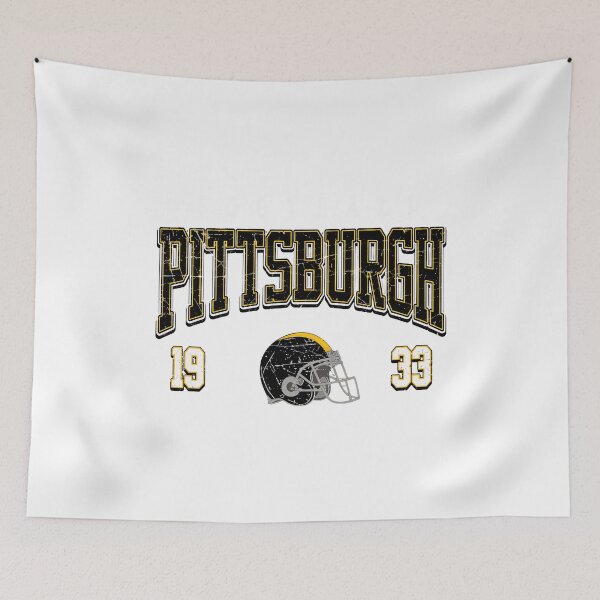 Item preview, Pittsburgh Football Vintage Retro Helmet Tee designed and sold by anaCryder.