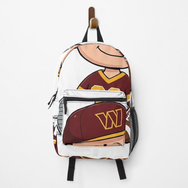 Item preview, Snoopy And Charlie Brown Washington Commanders Football Fan designed and sold by DamianRoy88.